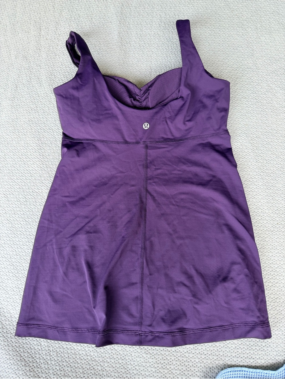 lululemon athletica Purple Built-In Bra Active Tank Dress